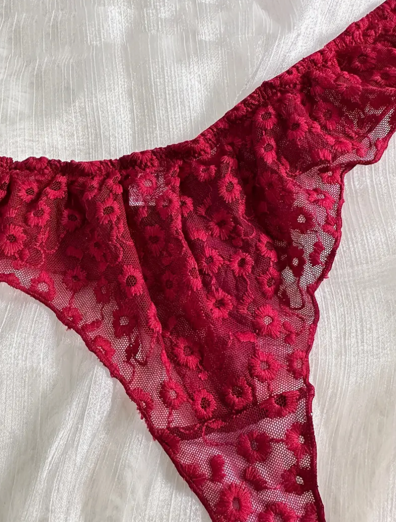 Crimson ruffle